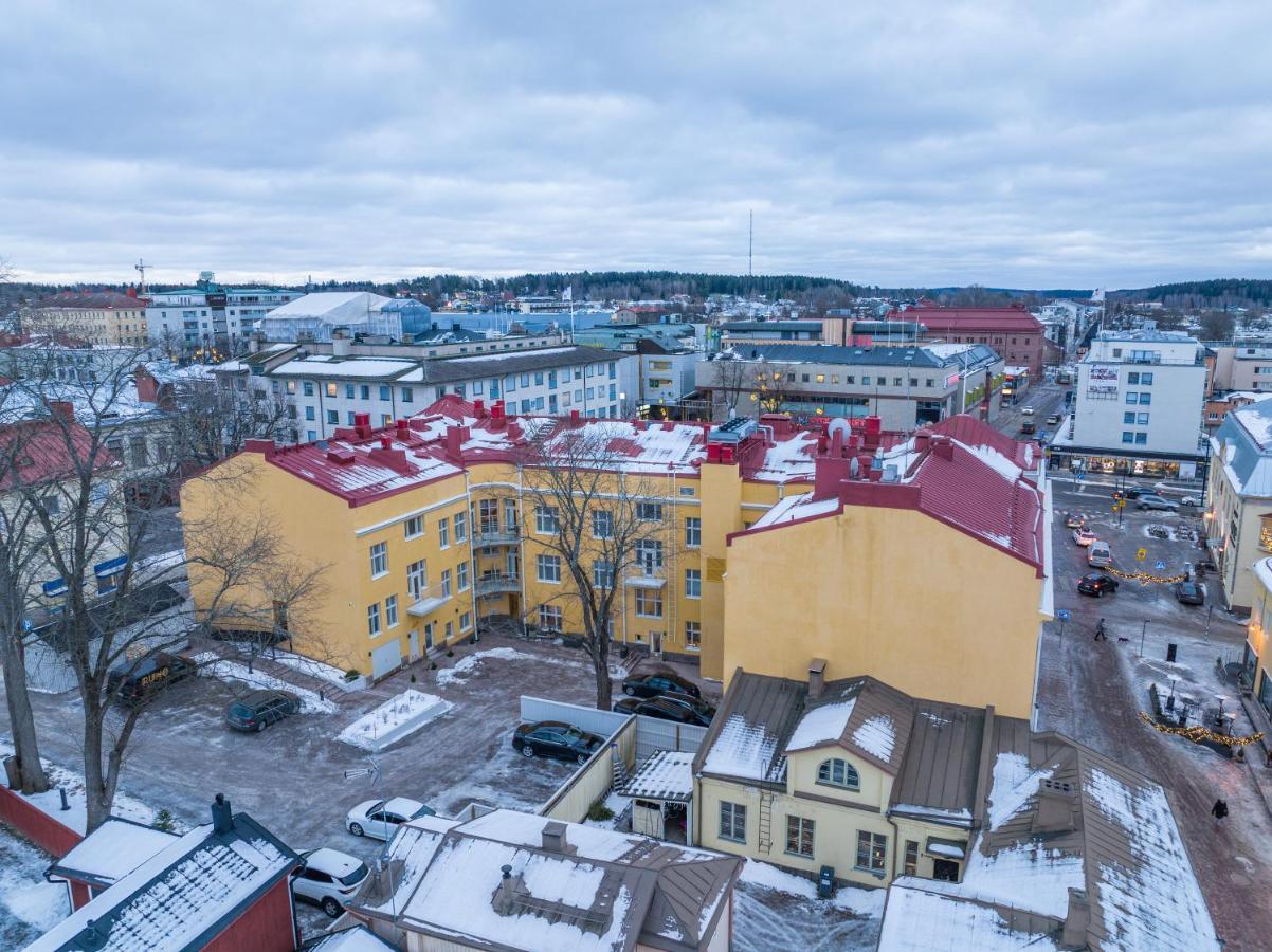 Runo Hotel ポルヴォー エクステリア 写真 Aerial view of central Oulu